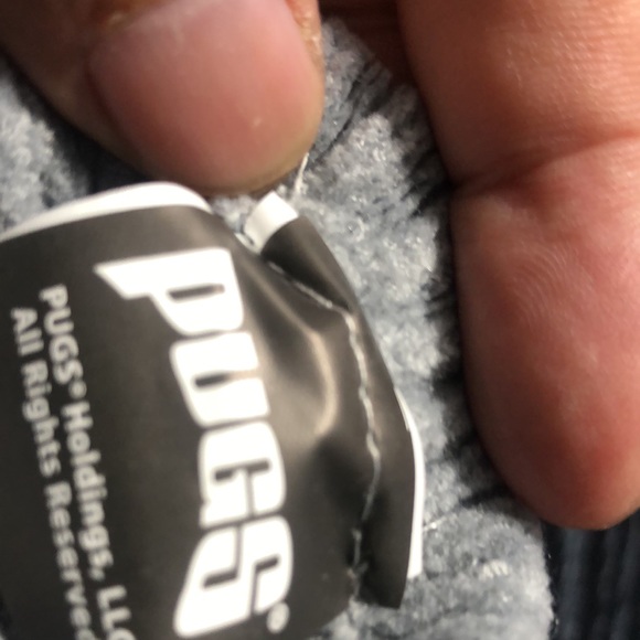 Pugs Chenille Red, Blue & Gray Stretch Gloves(3pairs)New lot of 3 - Picture 7 of 7